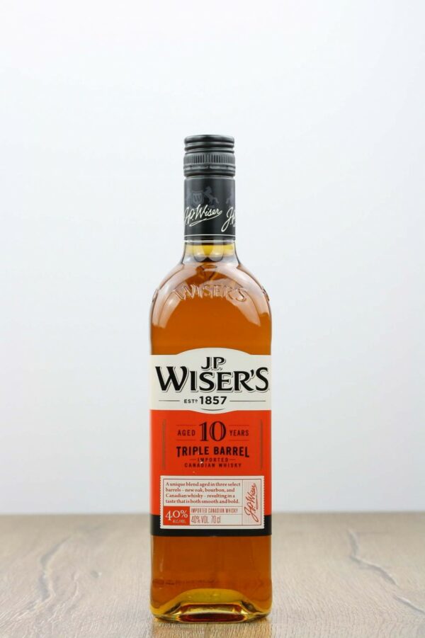 J.P. Wiser's 10 J. Old Triple Barrel Canadian 0