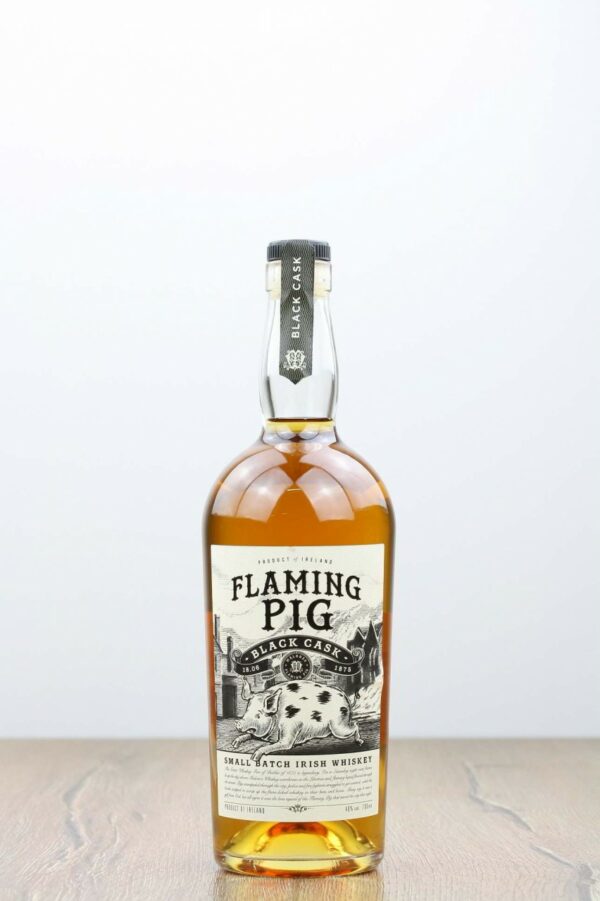 Flaming Pig BLACK CASK Small Batch Irish Whiskey 0