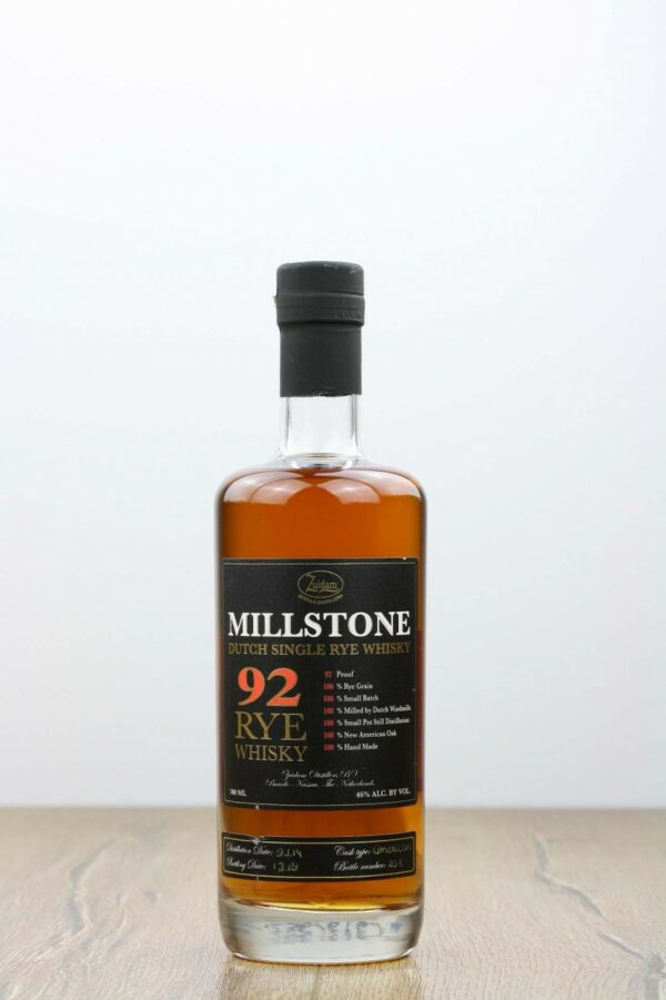 Zuidam Millstone 92 Single Rye Whisky 2014/2018 0