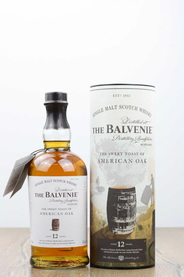 The Balvenie 12 J. Old The Sweet Toast of AMERICAN OAK 0