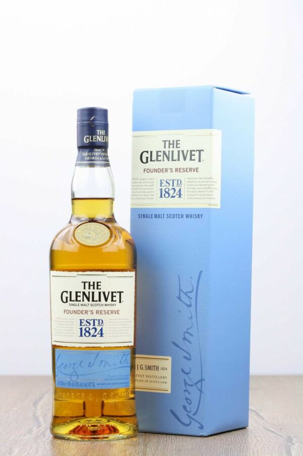 The Glenlivet Founder's Reserve + GB 0