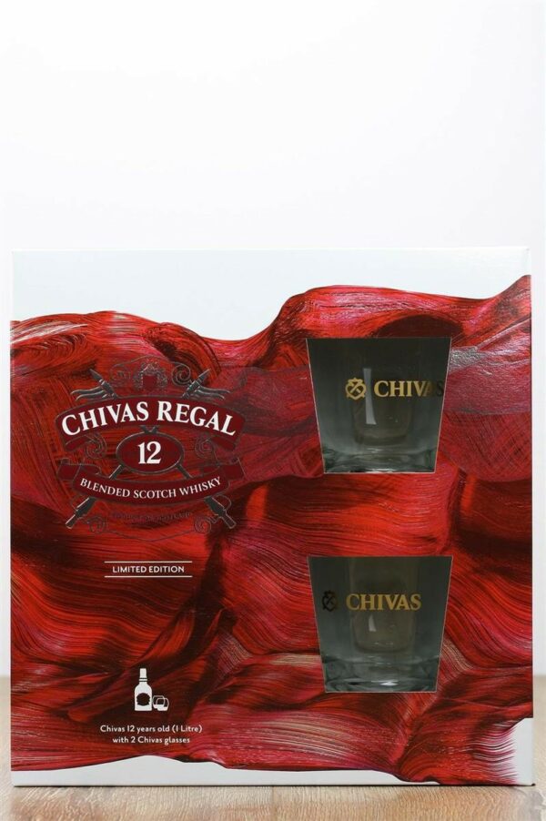 Chivas Regal 12 J. Old Blended Scotch Whisky 1l
