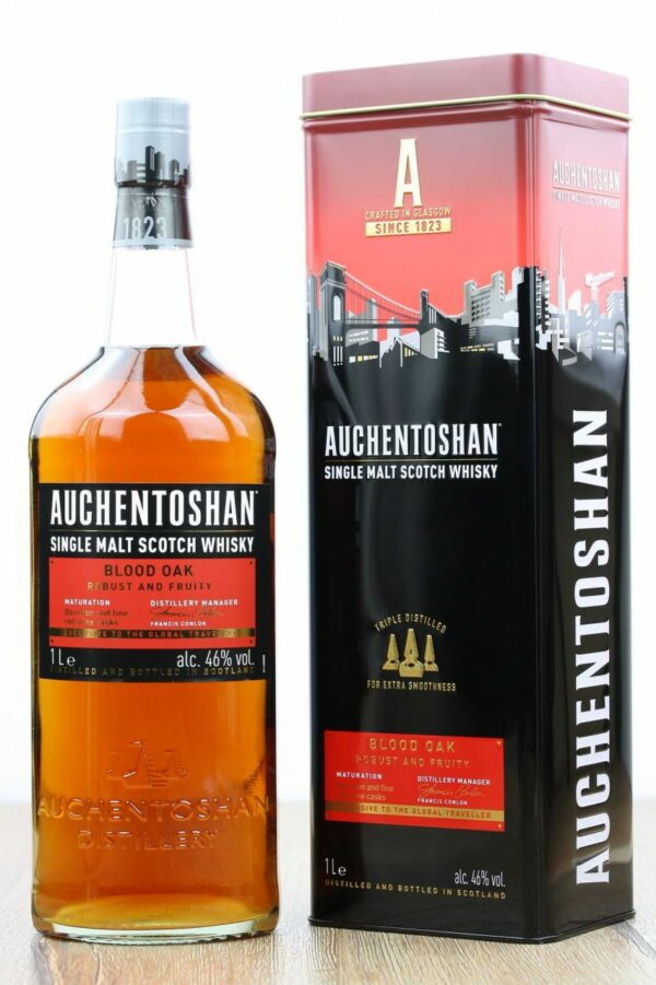 Auchentoshan Blood Oak + GB 1l