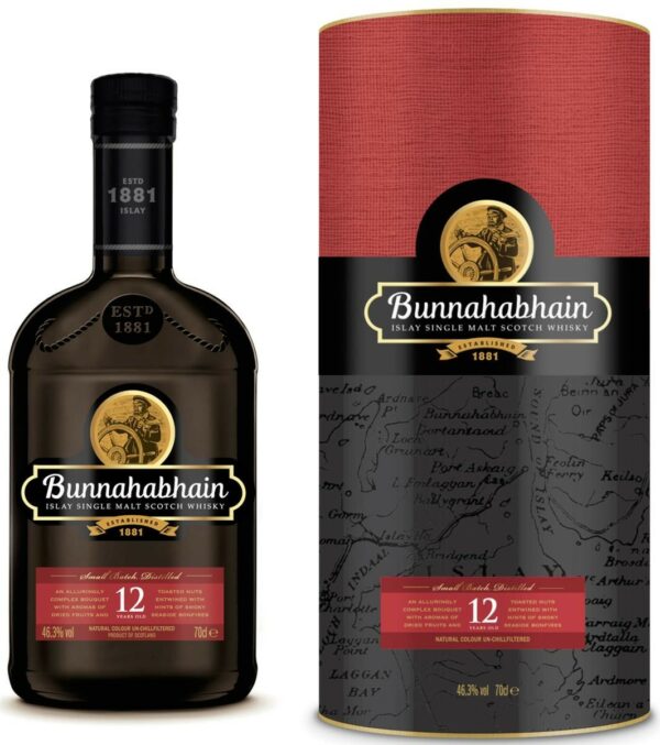 Bunnahabhain 12 Years + GB 0