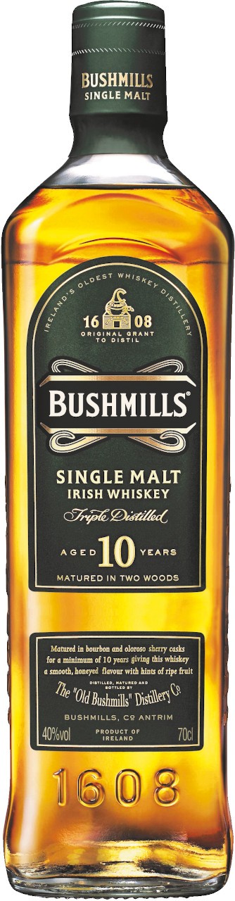 Bushmills 10 Years + GB 0