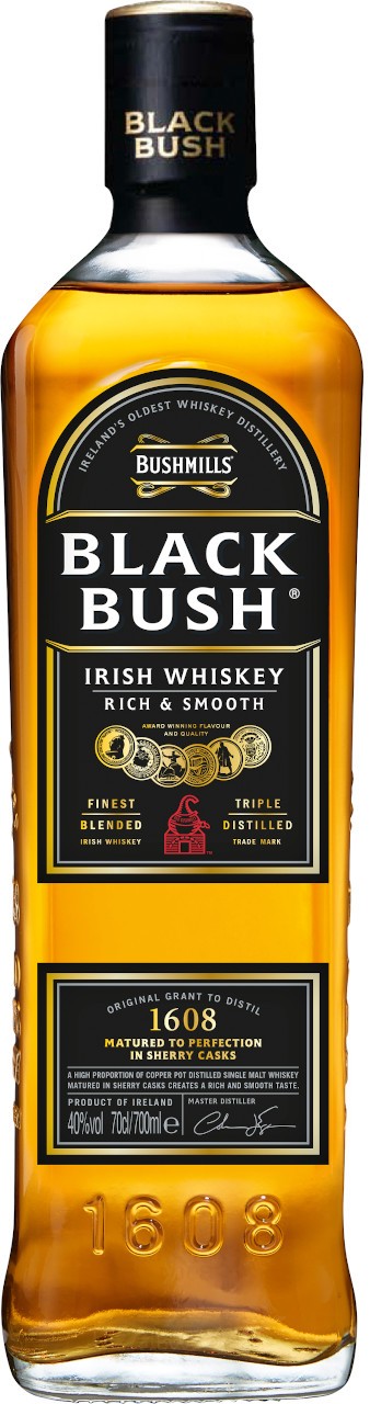 Bushmills Black Bush + GB 0