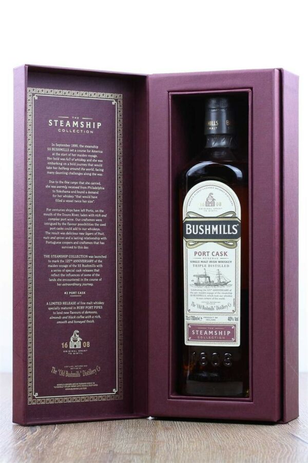 Bushmills Steamship Port Cask + GB 0