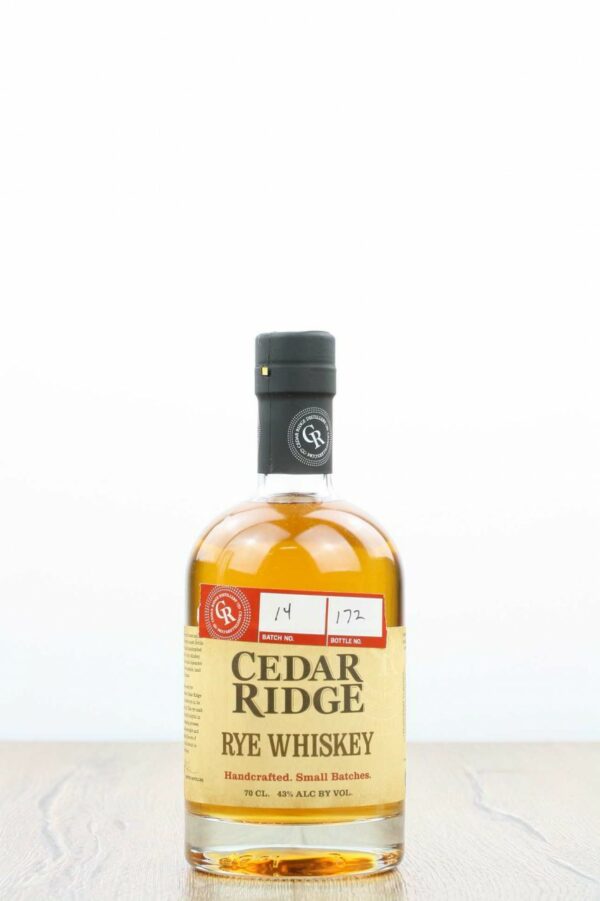 Cedar Ridge RYE WHISKEY 0