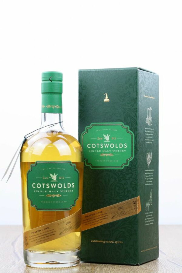 Cotswolds PEATED CASK Single Malt Whisky 0
