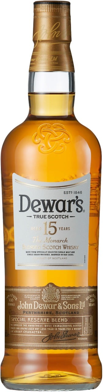 Dewar's 15 Jahre +GB Tin 0