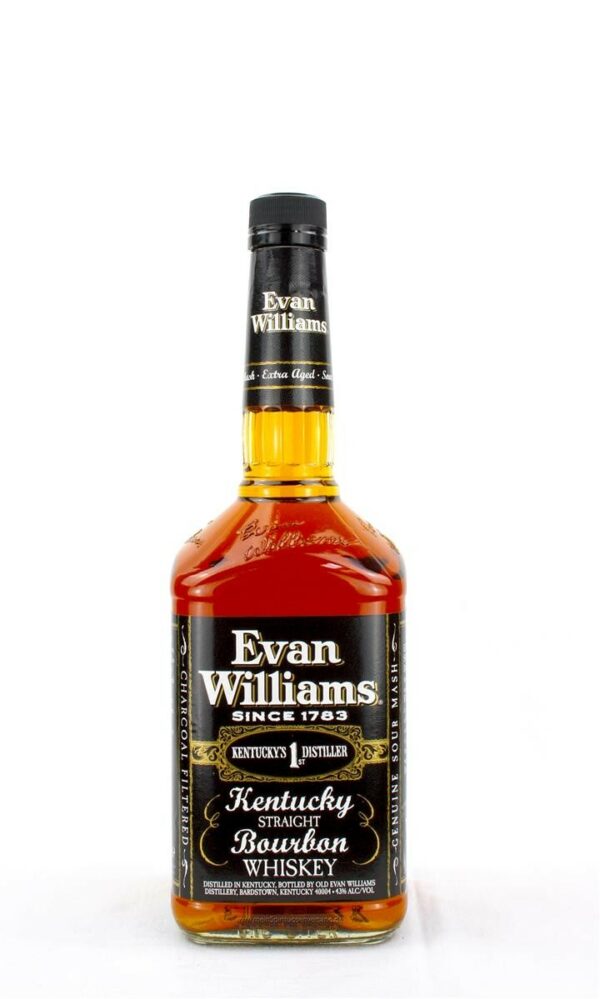 Evan Williams Kentucky Straight Bourbon Black Label 1l