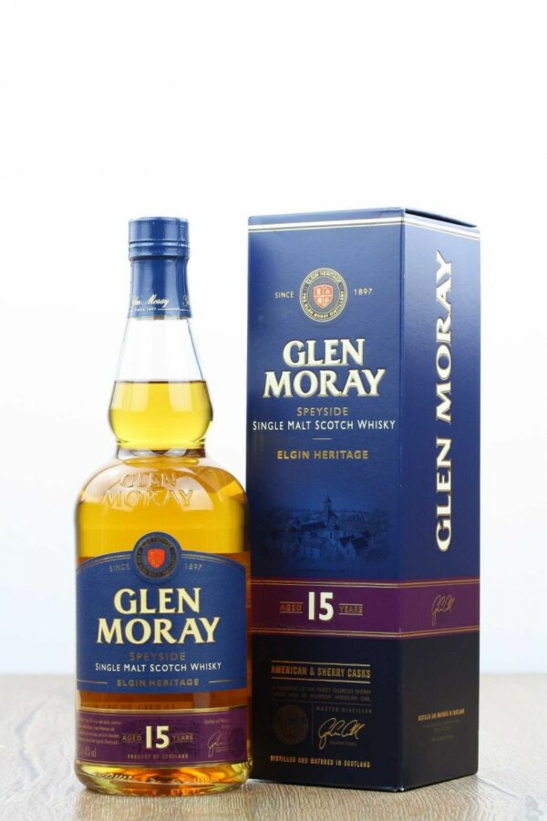 Glen Moray 15 Years + GB 0