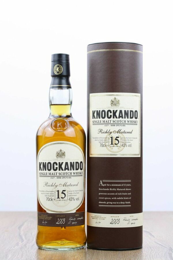 Knockando 15 Years Richly Matured 2003/2004 + GB 0