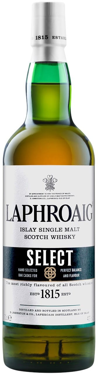 Laphroaig SELECT Islay Single Malt Scotch Whisky + GB 0