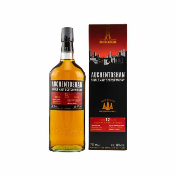 Auchentoshan 12 YO Single Malt Whisky 40% vol. 0