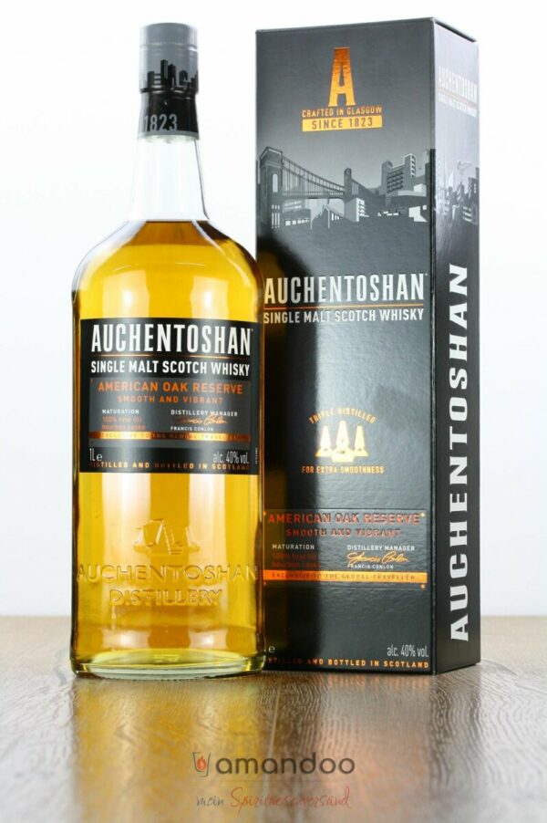 Auchentoshan American Oak Reserve +GB 1l