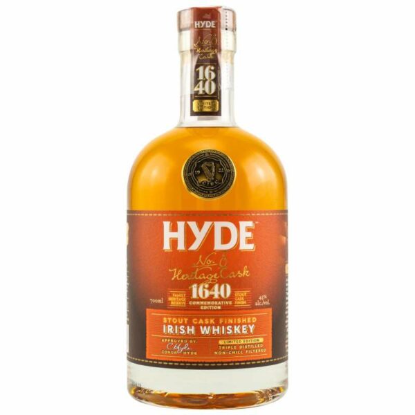 Hyde No 8 Stout Cask Finish Irish Whiskey 43% vol. 0