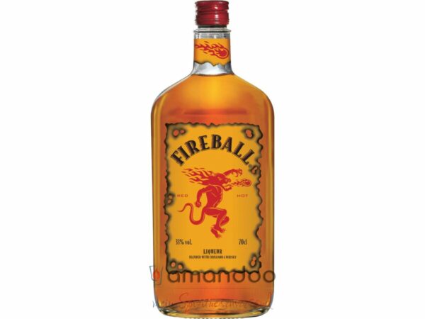 Fireball RED HOT Liqueur with Cinnamon & Whisky 0